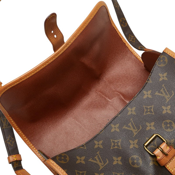 ルイ ヴィトン モノグラム マルヌ 斜め掛け ショルダーバッグ M51369 ブラウン PVC レザー レディース LOUIS VUITTON 【中古】
