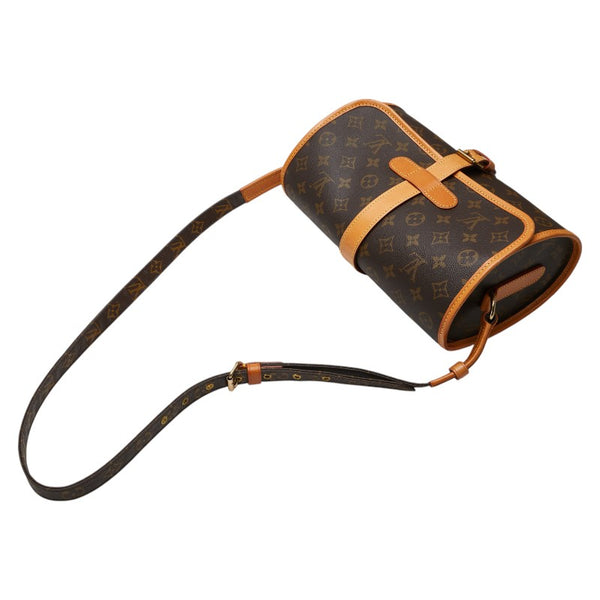 ルイ ヴィトン モノグラム マルヌ 斜め掛け ショルダーバッグ M51369 ブラウン PVC レザー レディース LOUIS VUITTON 【中古】