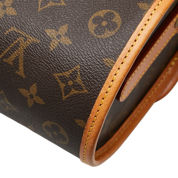 ルイ ヴィトン モノグラム マルヌ 斜め掛け ショルダーバッグ M51369 ブラウン PVC レザー レディース LOUIS VUITTON 【中古】
