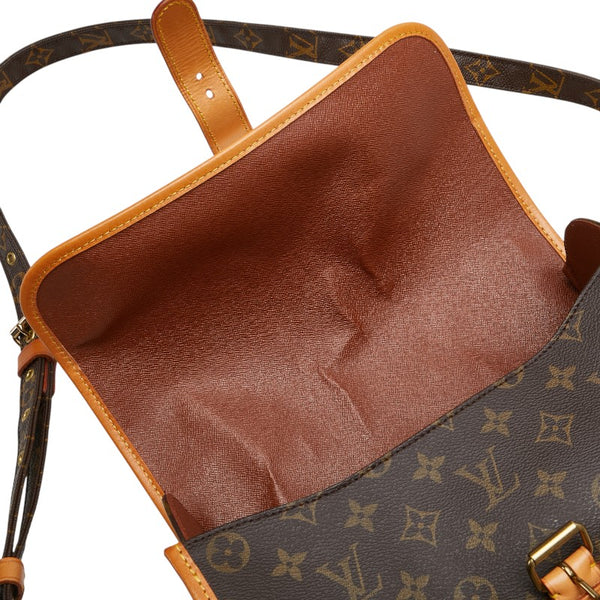 ルイ ヴィトン モノグラム マルヌ 斜め掛け ショルダーバッグ M51369 ブラウン PVC レザー レディース LOUIS VUITTON 【中古】