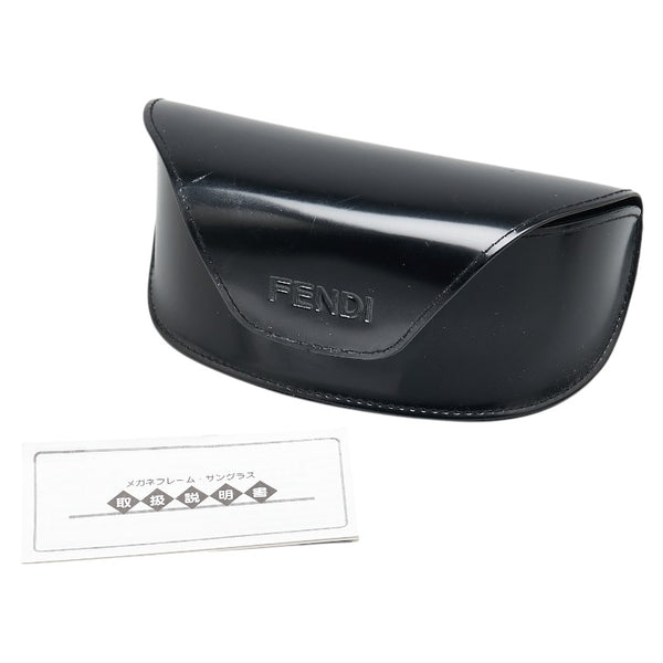 フェンディ ズッカ サングラス FS407 ブラウン プラスチック レディース FENDI 【中古】