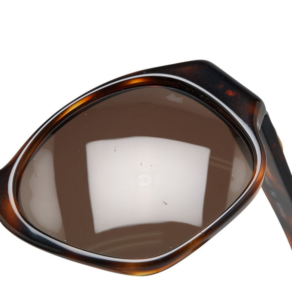 シャネル ココマーク マトラッセ サングラス ブラウン プラスチック レディース CHANEL 【中古】