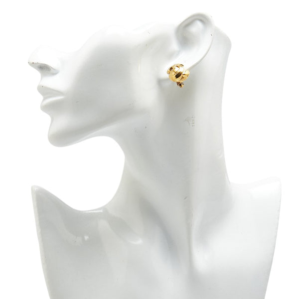 シャネル ココマーク イヤリング ゴールド メッキ レディース CHANEL 【中古】