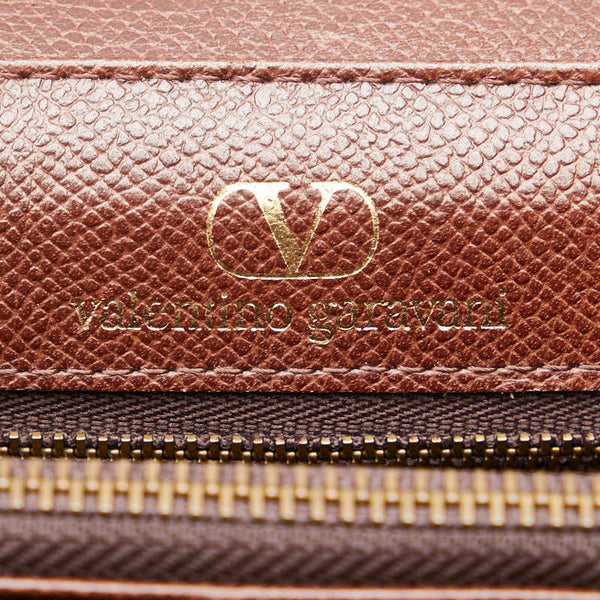 ヴァレンチノ ハンドバッグ ショルダーバッグ 2WAY ブラウン レザー レディース Valentino 【中古】