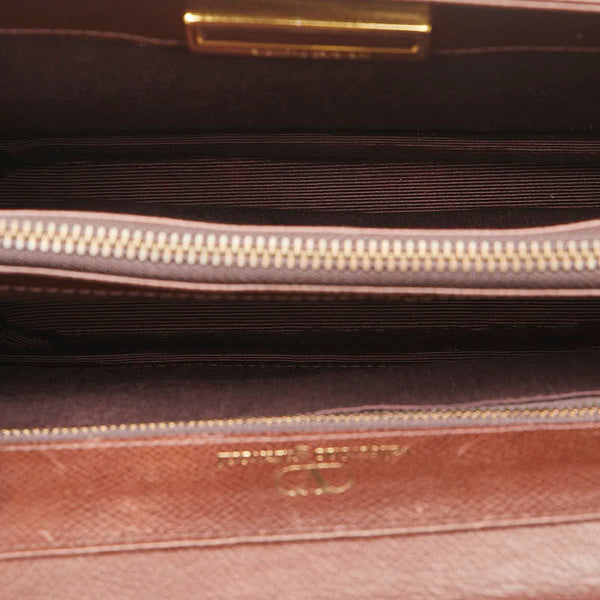 ヴァレンチノ ハンドバッグ ショルダーバッグ 2WAY ブラウン レザー レディース Valentino 【中古】