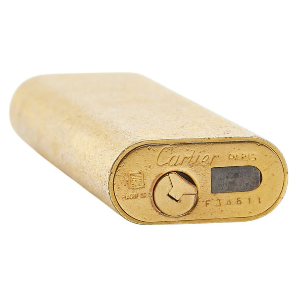 カルティエ ガスライター ゴールド メッキ レディース CARTIER 【中古】