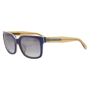 マークバイマークジェイコブス サングラス MMJ400/F/S ブルー ブラウン プラスチック レディース MARC BY MARC JACOBS 【中古】