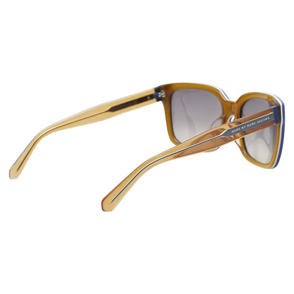 マークバイマークジェイコブス サングラス MMJ400/F/S ブルー ブラウン プラスチック レディース MARC BY MARC JACOBS 【中古】