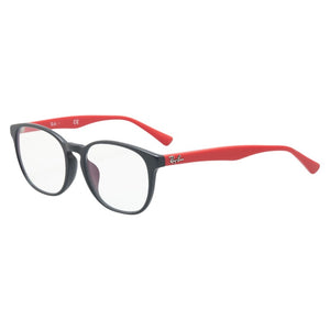 レイバン サングラス RB 5373D 5887 ブラック レッド プラスチック レディース Ray-Ban 【中古】