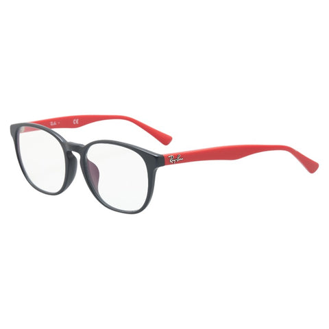 レイバン サングラス RB 5373D 5887 ブラック レッド プラスチック レディース Ray-Ban 【中古】