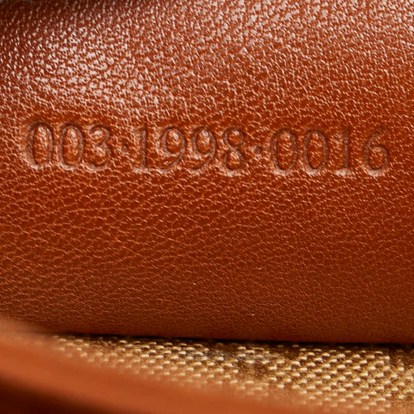 グッチ バンブー リュック バックパック 003 1998 0016 ブラウン レザー レディース GUCCI 【中古】