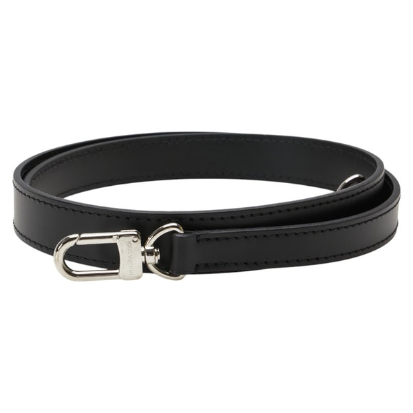 ルイ ヴィトン ショルダーストラップ ブラック レザー レディース LOUIS VUITTON 【中古】
