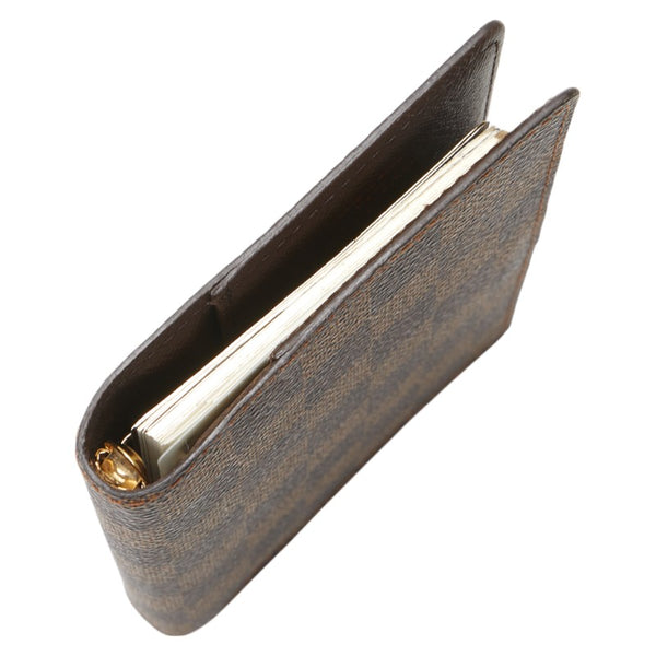 ルイ ヴィトン ダミエ アジェンダPM 手帳カバー R20700 ブラウン PVC レザー レディース LOUIS VUITTON 【中古】