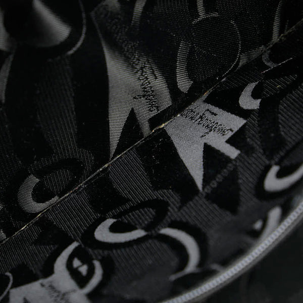 サルヴァトーレフェラガモ ヴァラ トートバッグ ワンショルダーバッグ BA21 2530 ブラック レザー レディース Salvatore Ferragamo 【中古】