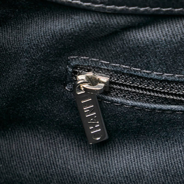 シャネル ココマーク マトラッセ チェーン ハンドバッグ トートバッグ ブラック キャビアスキン レディース CHANEL 【中古】