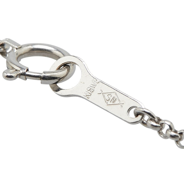 タサキ K18WG ホワイトゴールド アメジスト ネックレス レディース TASAKI 【中古】