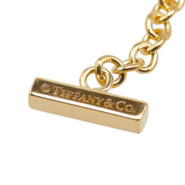 ティファニー Tスマイル ミディアム ブレスレット K18YG イエローゴールド レディース TIFFANY&Co. 【中古】