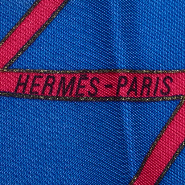 エルメス カレ90 LES FEUX DE L'ESPACE 宇宙の花火 スカーフ ホワイト マルチカラー レディース HERMES 【中古】