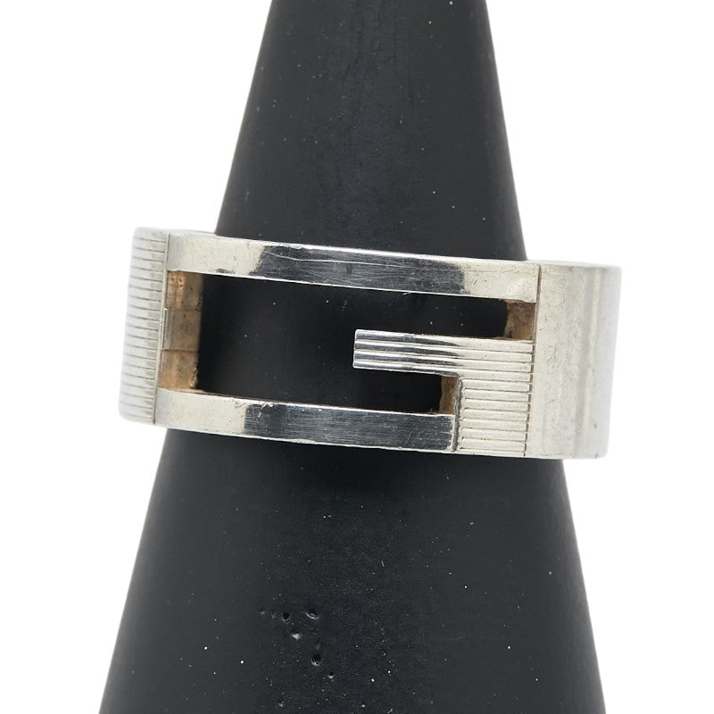 グッチ ブランデッドG リング 指輪 #12 SV925 シルバー レディース GUCCI 【中古】