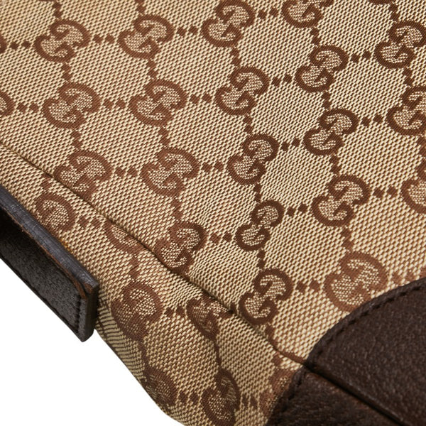 グッチ GGキャンバス 斜め掛け ショルダーバッグ 114273 ブラウン キャンバス レザー レディース GUCCI 【中古】