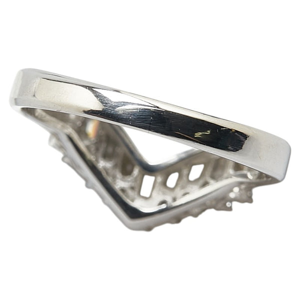 ノーブランド Pt900 プラチナ ダイヤ0.34ct リング 指輪 レディース no brand 11号 【中古】