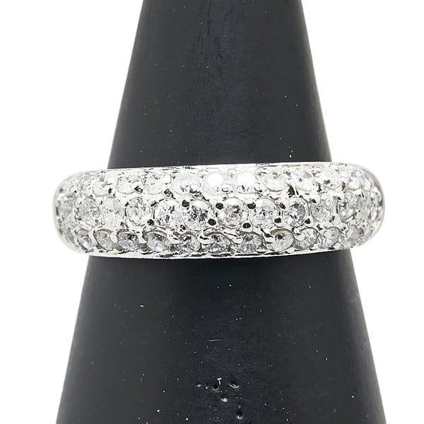 ノーブランド Pt900 プラチナ ダイヤ1.00ct リング 指輪 レディース no brand 10号 【中古】