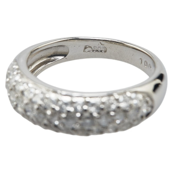 ノーブランド Pt900 プラチナ ダイヤ1.00ct リング 指輪 レディース no brand 10号 【中古】