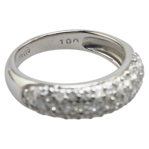 ノーブランド Pt900 プラチナ ダイヤ1.00ct リング 指輪 レディース no brand 10号 【中古】