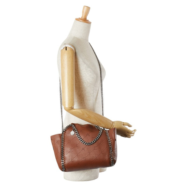 ステラマッカートニー ファラベラ ショルダーバッグ ブラウン レザー レディース Stella McCartney 【中古】