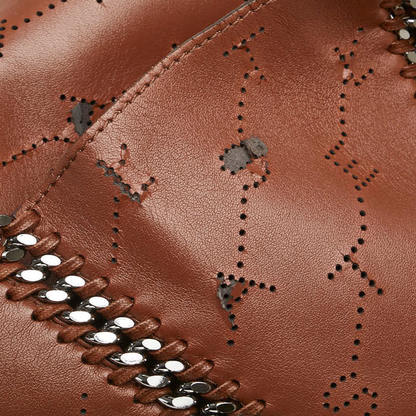 ステラマッカートニー ファラベラ ショルダーバッグ ブラウン レザー レディース Stella McCartney 【中古】