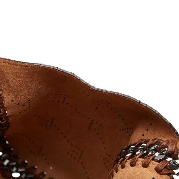 ステラマッカートニー ファラベラ ショルダーバッグ ブラウン レザー レディース Stella McCartney 【中古】