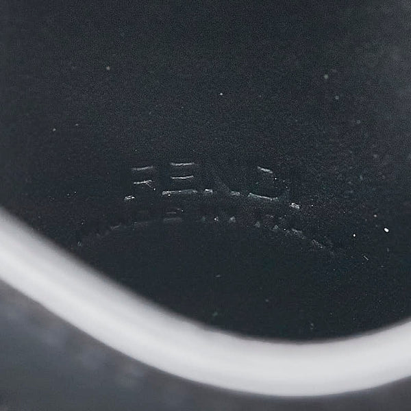 フェンディ モンスター カードケース パスケース チャーム ブラック ブラウン レッド レザー ファー レディース FENDI 【中古】
