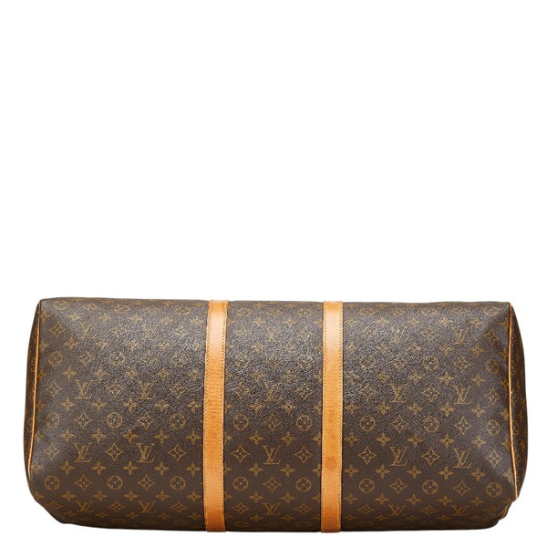 ルイ ヴィトン モノグラム キーポル50 ボストンバッグ トラベルバッグ M41426 ブラウン PVC レザー レディース LOUIS VUITTON 【中古】