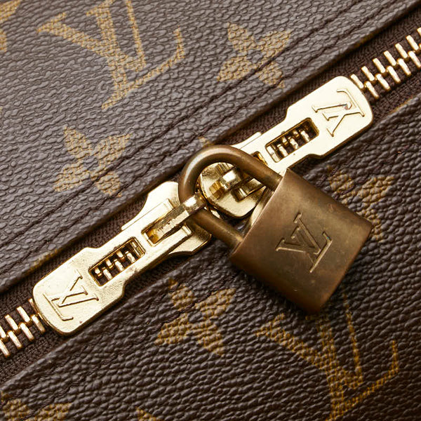 ルイ ヴィトン モノグラム キーポル50 ボストンバッグ トラベルバッグ M41426 ブラウン PVC レザー レディース LOUIS VUITTON 【中古】