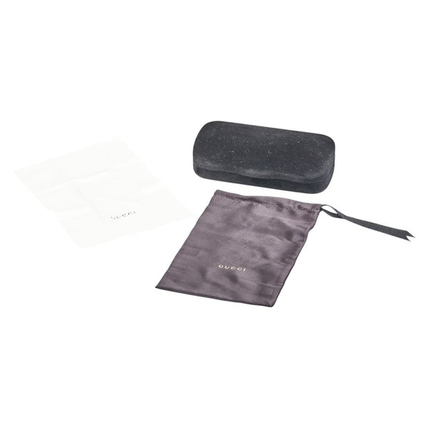 グッチ ウェリントン アジアンフィット サングラス GG0637SK ブラック プラスチック レディース GUCCI 【中古】