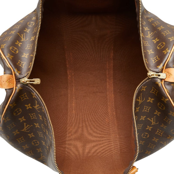 ルイ ヴィトン モノグラム キーポル60 ボストンバッグ トラベルバッグ M41422 ブラウン PVC レザー レディース LOUIS VUITTON 【中古】