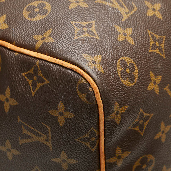 ルイ ヴィトン モノグラム キーポル60 ボストンバッグ トラベルバッグ M41422 ブラウン PVC レザー レディース LOUIS VUITTON 【中古】