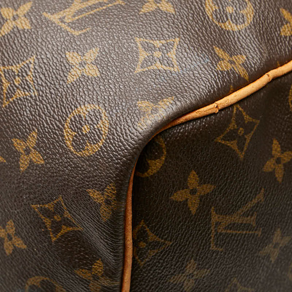 ルイ ヴィトン モノグラム キーポル60 ボストンバッグ トラベルバッグ M41422 ブラウン PVC レザー レディース LOUIS VUITTON 【中古】