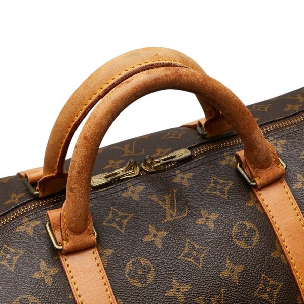 ルイ ヴィトン モノグラム キーポル60 ボストンバッグ トラベルバッグ M41422 ブラウン PVC レザー レディース LOUIS VUITTON 【中古】