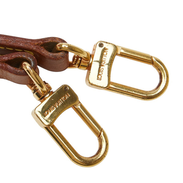ルイ ヴィトン ショルダーストラップ ブラウン レザー レディース LOUIS VUITTON 【中古】