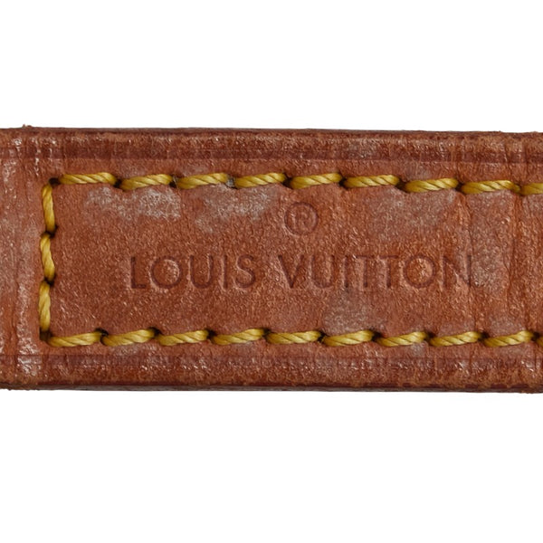 ルイ ヴィトン ショルダーストラップ ブラウン レザー レディース LOUIS VUITTON 【中古】