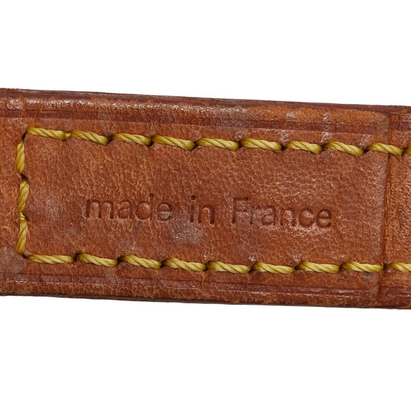 ルイ ヴィトン ショルダーストラップ ブラウン レザー レディース LOUIS VUITTON 【中古】