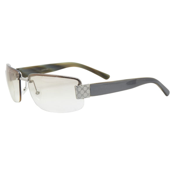 グッチ サングラス グレー プラスチック メンズ GUCCI 【中古】