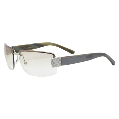 グッチ サングラス グレー プラスチック メンズ GUCCI 【中古】