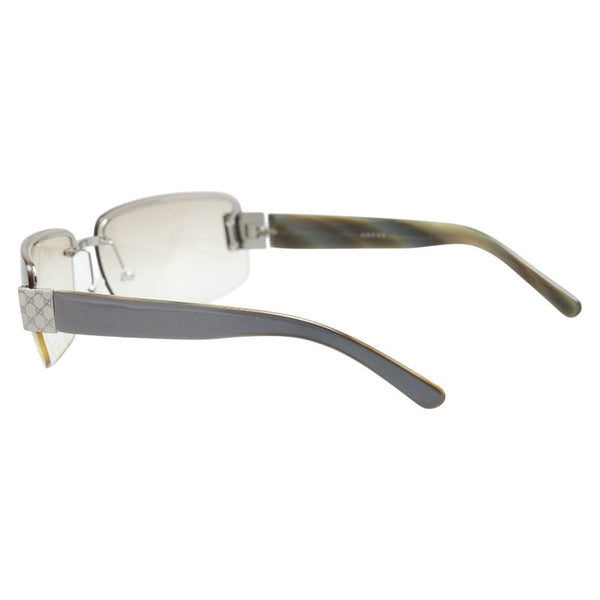 グッチ サングラス グレー プラスチック メンズ GUCCI 【中古】