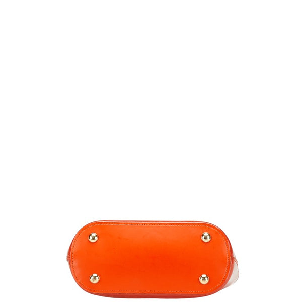 ルイ ヴィトン エピ プラージュ ミニ ラグーンベイ  ハンドバッグ M92262 オレンジ ビニール レザー レディース LOUIS VUITTON 【中古】