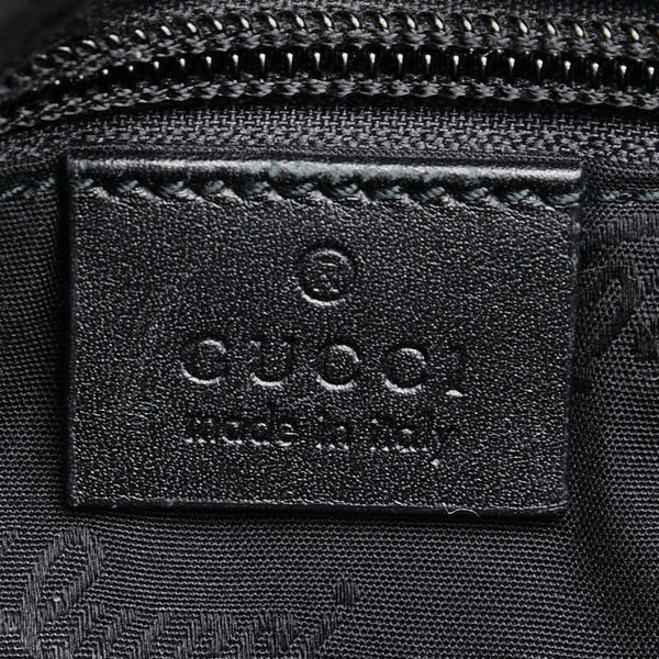 グッチ GGインプリメ 斜め掛け ショルダーバッグ 295257 ブラック PVC レザー レディース GUCCI 【中古】
