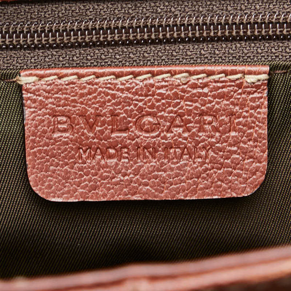 ブルガリ ベッキーバッグ ハンドバッグ ショルダーバッグ 2WAY ブラウン レザー レディース BVLGARI 【中古】