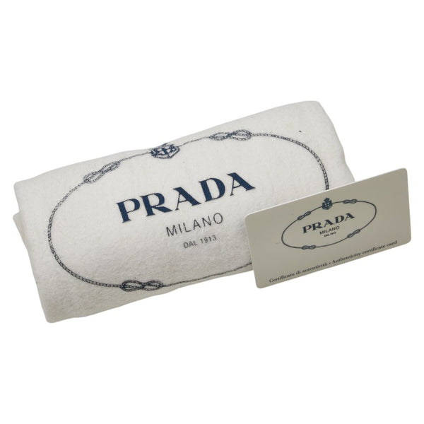 プラダ ロゴ トートバッグ ショルダーバッグ ベージュ レザー レディース PRADA 【中古】