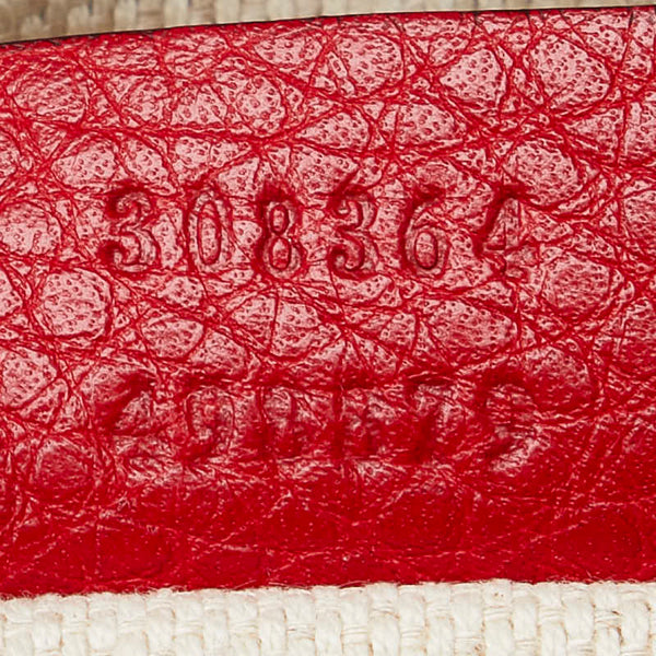 グッチ ソーホー ディスコバッグ 斜め掛け ショルダーバッグ 308364 レッド レザー レディース GUCCI 【中古】